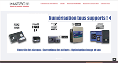 Desktop Screenshot of imatec-duplication.fr